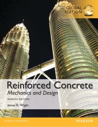 Cover image: Reinforced Concrete: Mechanics and Design, Global Edition 7th edition 9781292106007