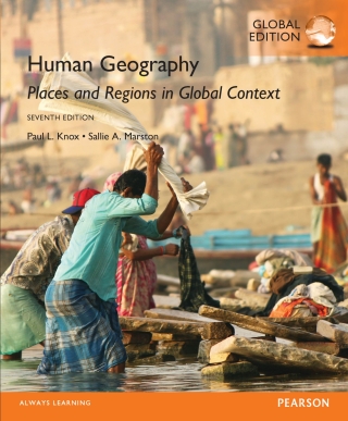 Cover image: Human Geography: Places and Regions in Global Context, Global Edition 7th edition 9781292109473