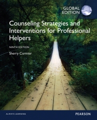 Cover image: Counseling Strategies and Interventions for Professional Helpers, Global Edition 9th edition 9781292112237