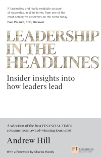 Cover image: Leadership in the Headlines 1st edition 9781292112763