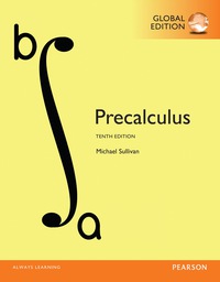 Cover image: Precalculus, Global Edition 10th edition 9781292121772