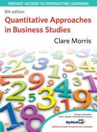 Titelbild: Quantitative Approaches in Business Studies 1st edition 9780273738633