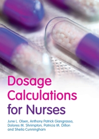 Cover image: Dosage Calculations for Nurses 1st edition 9780132068840