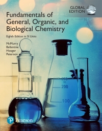 Omslagafbeelding: Fundamentals of General, Organic and Biological Chemistry, SI Edition 8th edition 9781292123462