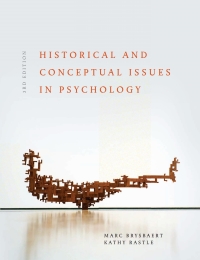 Titelbild: Conceptual and Historical Issues in Psychology 3rd edition 9781292127958