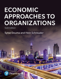 Cover image: Economic Approaches to Organization 6th edition 9781292128900