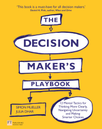 表紙画像: The Decision Maker's Playbook 1st edition 9781292129334