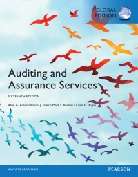 Cover image: Auditing and Assurance Services, Global Edition 16th edition 9781292147871