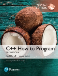 Cover image: C   How to Program, Global Edition 10th edition 9781292153346