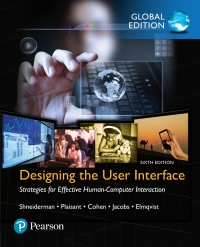 Cover image: Designing the User Interface: Strategies for Effective Human-Computer Interaction, Global Edition 6th edition 9781292153919