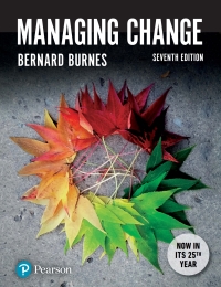 Cover image: Managing Change 7th edition 9781292156040