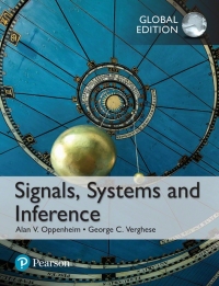Cover image: Signals, Systems and Inference, Global Edition 1st edition 9781292156200