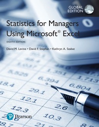 表紙画像: Statistics for Managers Using Microsoft Excel, Global Edition 8th edition 9781292156347