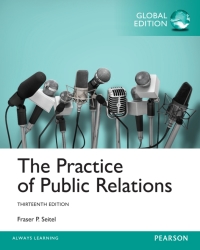 Imagen de portada: The Practice of Public Relatons, Global Edition 13th edition 9781292160054
