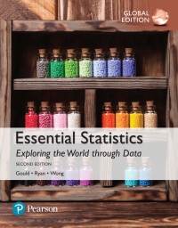 表紙画像: Essential Statistics, Global Edition 2nd edition 9781292161228