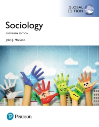 Cover image: Sociology, Global Edition 16th edition 9781292161471