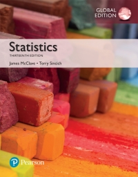 Cover image: Statistics, Global Edition 13th edition 9781292161556