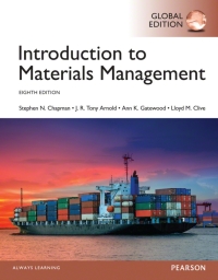 Cover image: Introduction to Materials Management, Global Edition 8th edition 9781292162355
