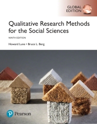 Omslagafbeelding: Qualitative Research Methods for the Social Sciences, Global Edition 9th edition 9781292164397