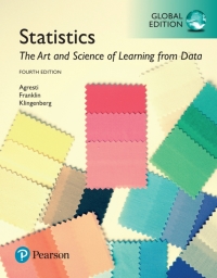 Cover image: Statistics: The Art and Science of Learning from Data, Global Edition 4th edition 9781292164779