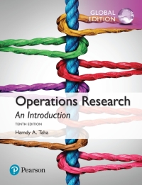 Cover image: Operations Research An Introduction, Global Edition 10th edition 9781292165547