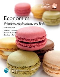 Cover image: Economics: Principles, Applications, and Tools, Global Edition 9th edition 9781292165592