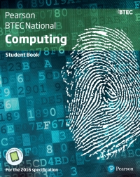 Cover image: BTEC Nationals Computing Student Book 1st edition 9781292166926