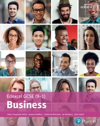 Cover image: Edexcel GCSE (9-1) Business Student Book 1st edition 9781292179841