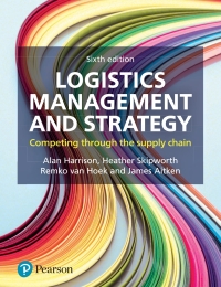 Cover image: Logistics Management and Strategy 6th edition 9781292183688