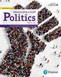 Cover image: Edexcel GCE Politics AS and A-level Student Book and eBook 1st edition 9781292187020