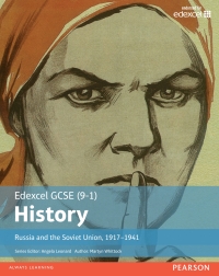 Cover image: Edexcel GCSE (9-1) History Russia and the Soviet Union  1917-1941 Student Book library edition 1st edition 9781292127330