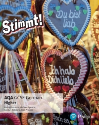 Cover image: Stimmt! AQA GCSE German Higher Student Book library edition 1st edition 9781292118185