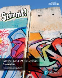 Cover image: Stimmt! Edexcel GCSE German Foundation Student Book library edition 1st edition 9781292132723