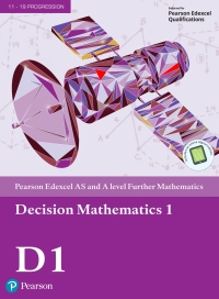 Titelbild: Pearson Edexcel AS and A level Further Mathematics Decision Mathematics 1 Textbook + e-book 1st edition 9781292183299