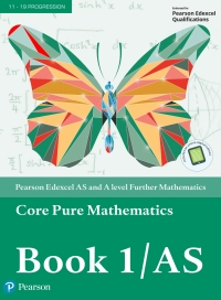 Cover image: Pearson Edexcel AS and A level Further Mathematics Core Pure Mathematics Book 1/AS Textbook 1st edition 9781292183336