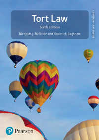 Imagen de portada: Tort Law 6th edition 9781292207834