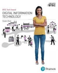 Cover image: BTEC Tech Award Digital Information Technology Student Book 1st edition 9781292208374