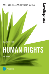 Cover image: Law Express: Human Rights 5th edition 9781292210216
