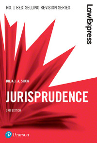 Cover image: Law Express: Jurisprudence 3rd edition 9781292210278