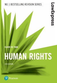 Immagine di copertina: Law Express: Human Rights 5th edition 9781292210216