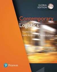 Cover image: Contemporary Logistics, Global Edition 12th edition 9781292218007