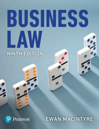 Cover image: Business Law 9th edition 9781292219950
