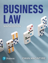 Imagen de portada: Business Law 9th edition 9781292219950