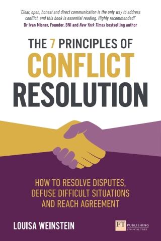 Cover image: The 7 Principles of Conflict Resolution 1st edition 9781292220925
