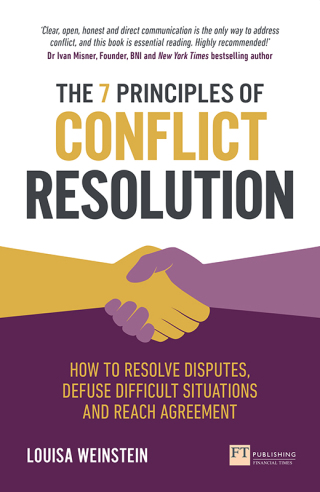 Imagen de portada: The 7 Principles of Conflict Resolution 1st edition 9781292220925