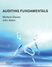 Imagen de portada: Auditing Fundamentals 1st edition 9780273711735