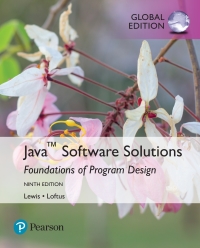 Cover image: Java Software Solutions, Global Edition 9th edition 9781292221724
