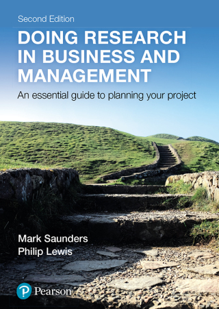 Cover image: Doing Research in Business and Management 2nd edition 9781292133522