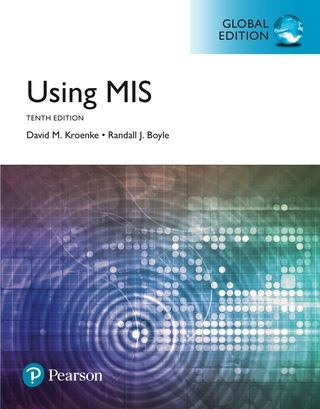 Cover image: Using MIS, Global Edition 10th edition 9781292222509
