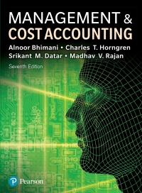 Cover image: Management and Cost Accounting  Edition Enhanced 7th edition 9781292232669
